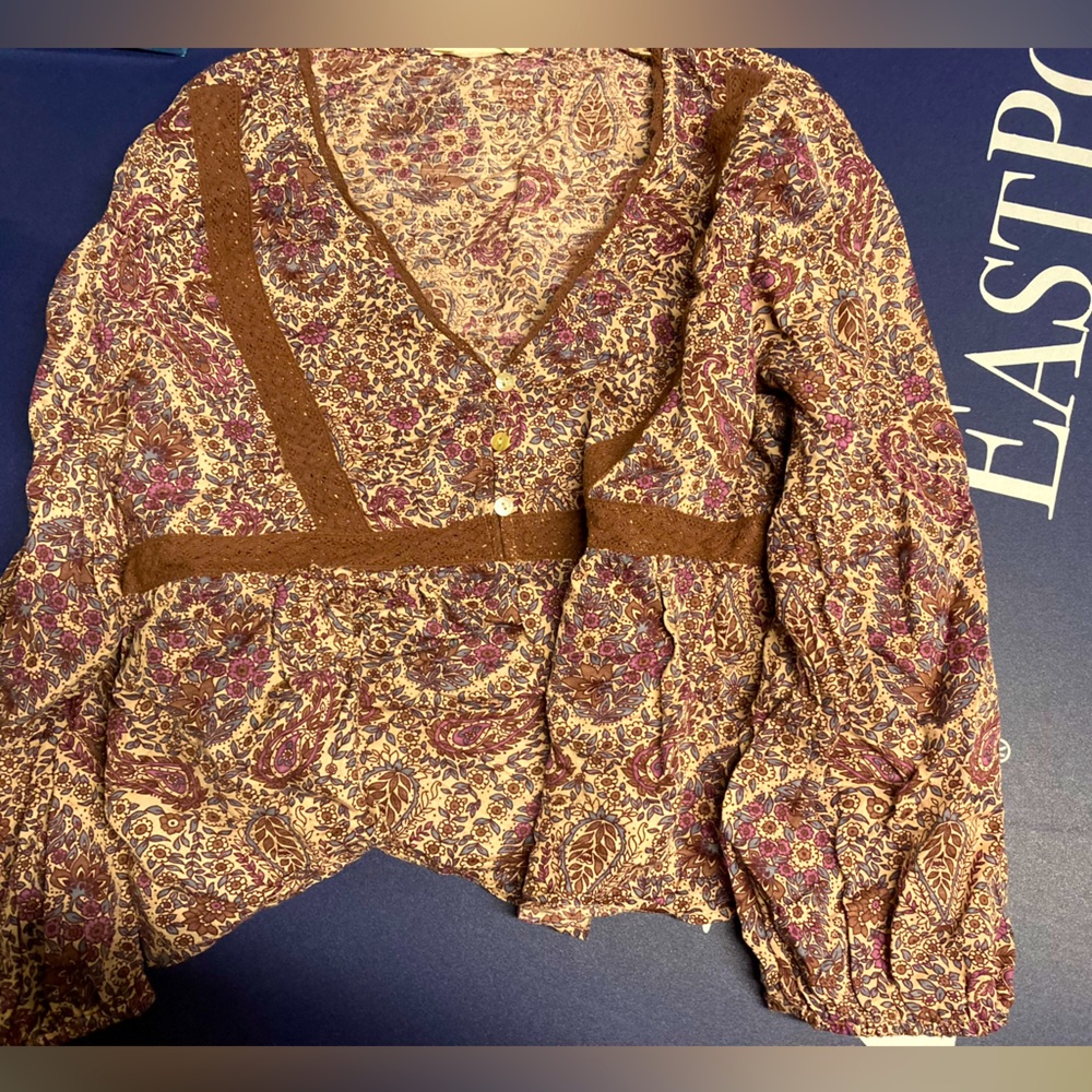 Floral Lucky Brand Blouse